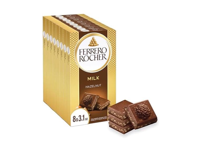Ferrero Rocher Milk Choc Hazelnut Bar 3oz - Image 1