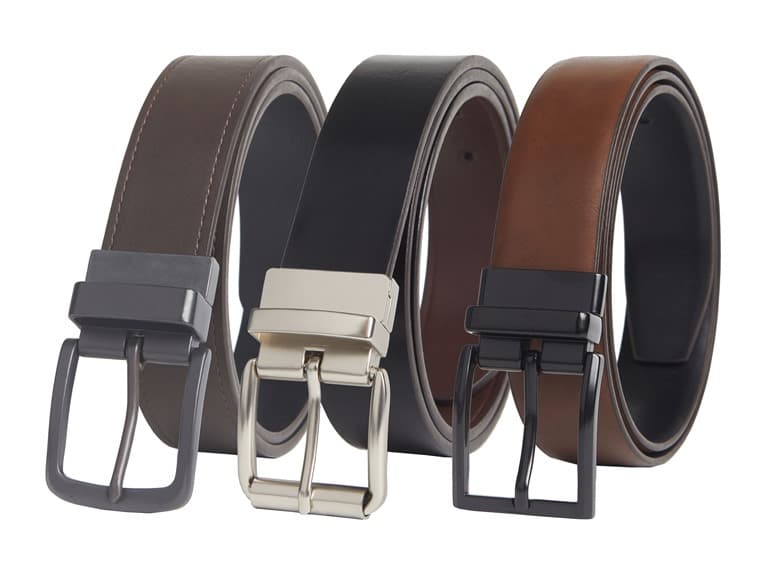 G.B. Casual Reversible Leather Belt - Image 1