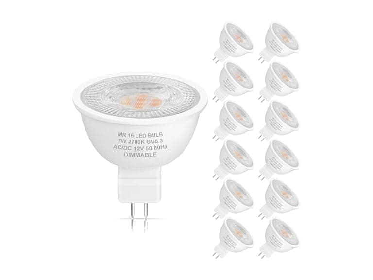 Yochoice 12-Pack MR16 LED Dimmable Light Bulb 70 Watt - Image 1