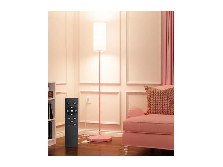 Luckystyle Pink Floor Lamp - Image 1