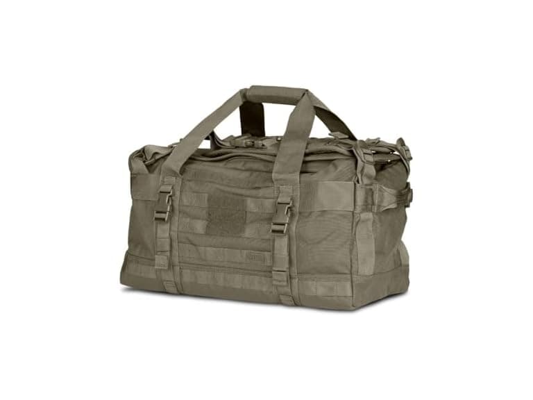 5.11 Tactical Duffel Bag for Travel, Water-Resistant Nylon, Medium, Rush LBD MIKE, 40L, Ranger Green, Style 56293ABR (Open Box) - Image 1