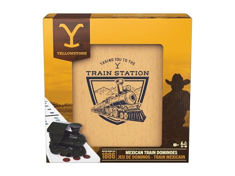Yellowstone Mexican Train Dominoes Set - Image 1