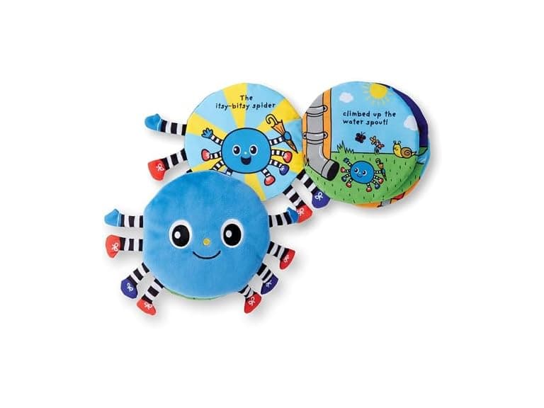 Melissa & Doug K's Kids Itsy-Bitsy Spider 8-Page Soft Book  - Image 1