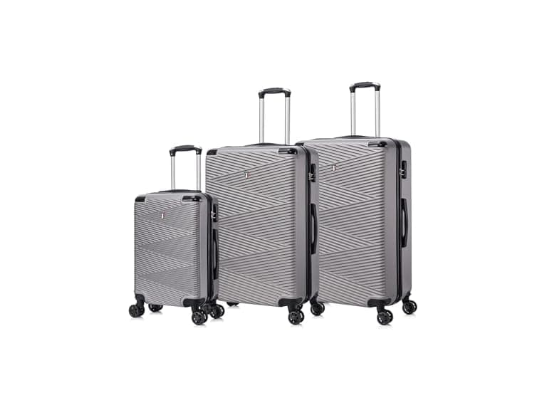 Tucci Italy Avenza Hardside Travel Suitcase Set of 3 - Image 1