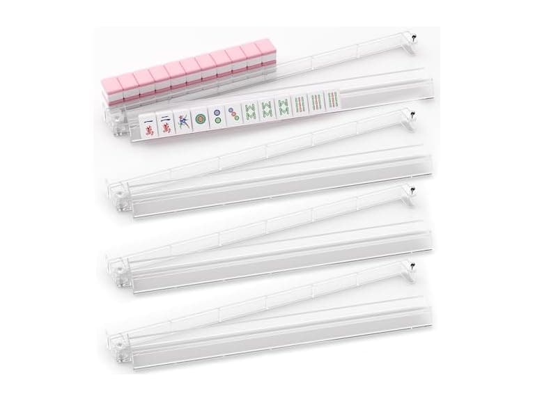 YOAEAILY Acrylic Mahjong Racks Pushers - Image 1