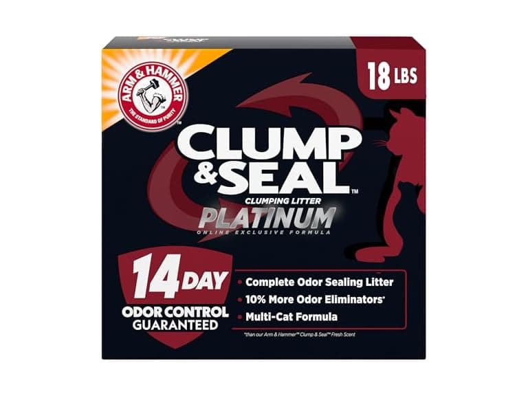 ARM & Hammer Clump & Seal Platinum Cat Litter - Image 1
