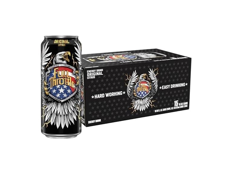 15PK Full Throttle Citrus: Hard-Working Energy Drink - Image 1