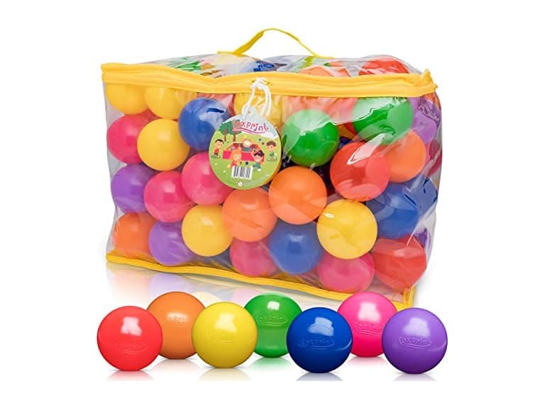 Soft Plastic Kids Play Balls 100-Pack - Image 1