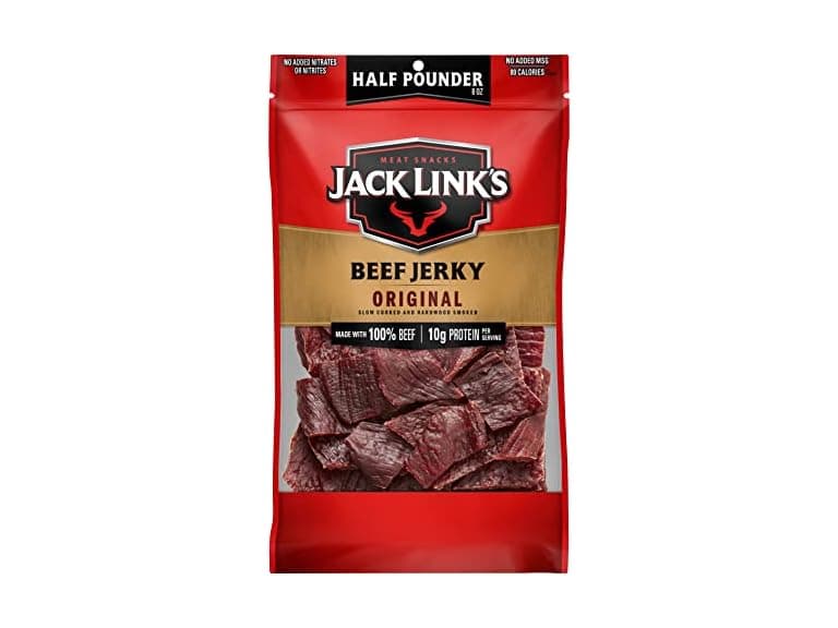 Jack Link's Beef Jerky Half Pounder - Original 8 oz - Image 1