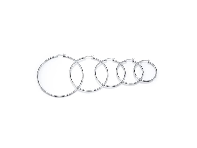 Yeidid Women's Classic Hoop Earrings - Image 1