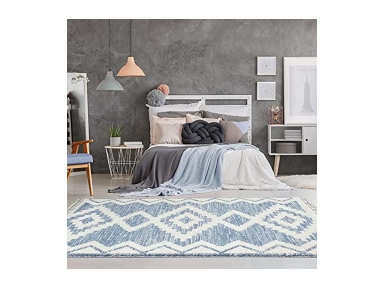 Moroccan Geometric Area Rug - Image 1