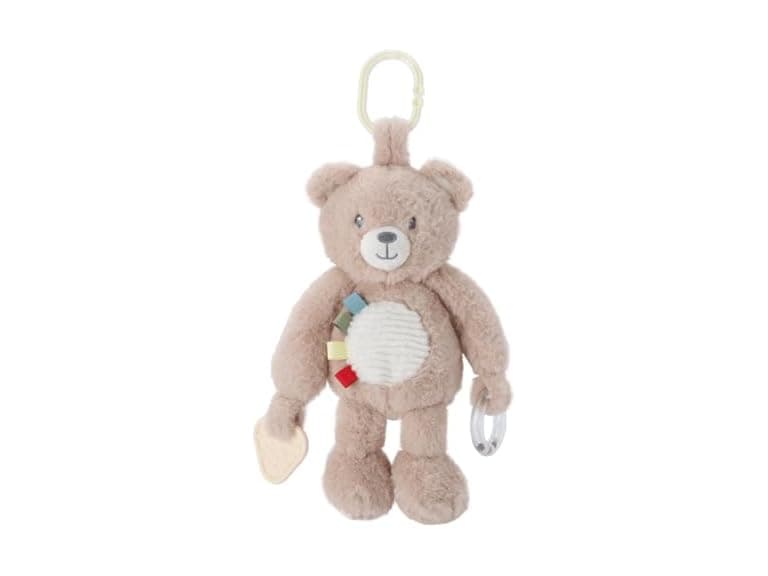 Linzy 10" Teddy Bear Stroller Toy - Image 1