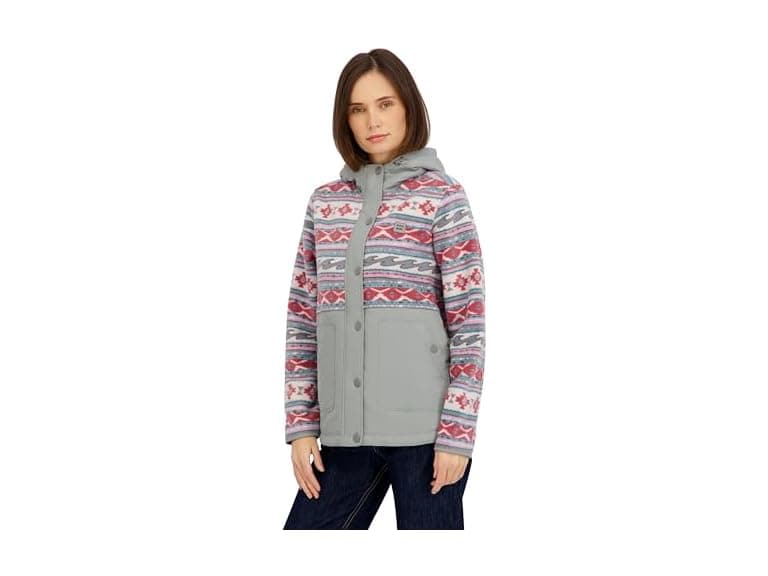 Billabong Womens Sherpa Fleece Quilted Jacket - Image 1