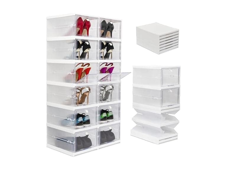 Wondersome Collapsible Shoe Rack Organizer - Image 1