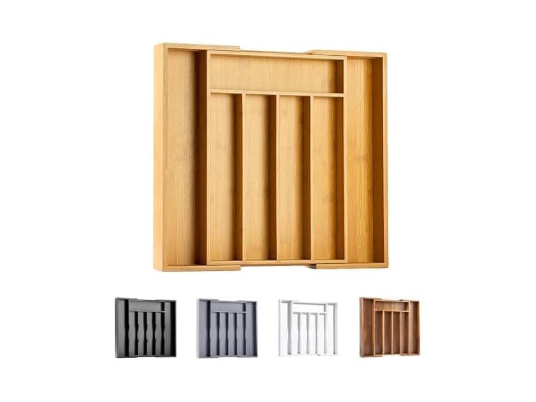 Silverware Organizer Kitchen Drawer - Image 1