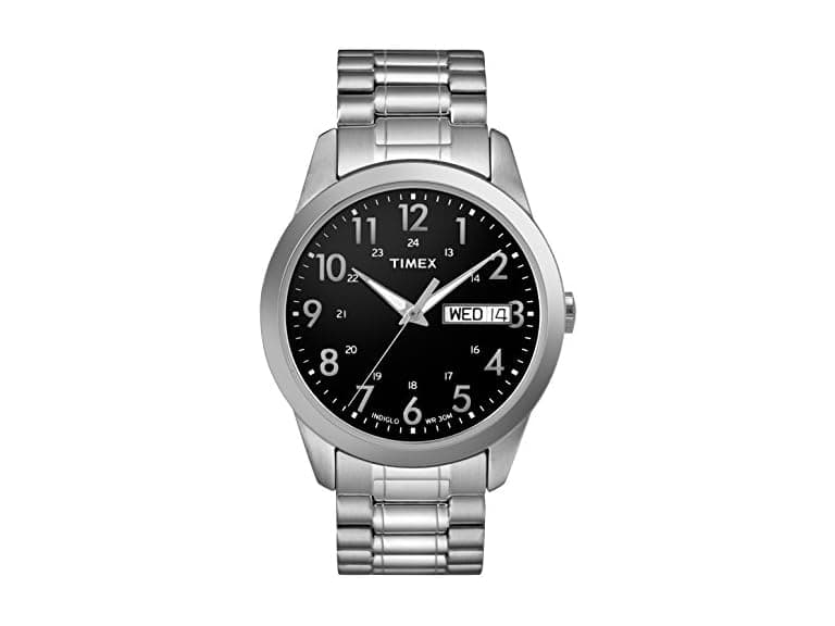 Timex Men's T2M932 South Street Sport Black/Silver - Image 1