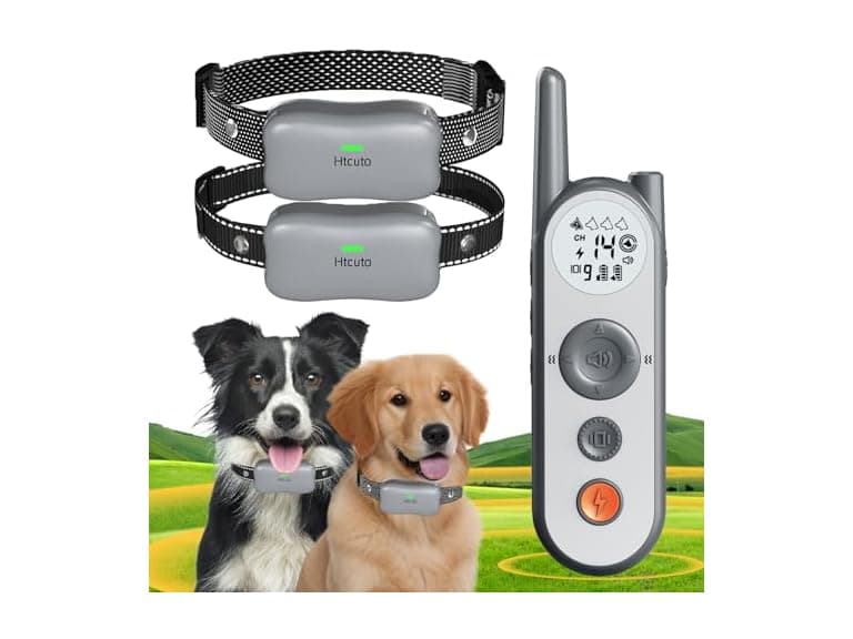Htcuto Wireless Dog Fence, Grey - Image 1