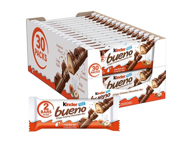 Kinder Bueno Milk Choc Hazelnut 30pk - Image 1