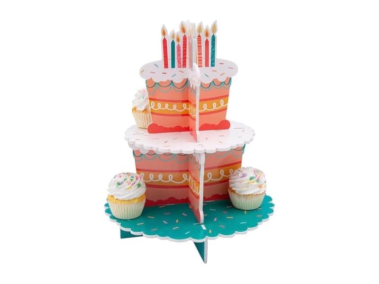 Fun Express Eat Cake Cupcake Stand - Image 1