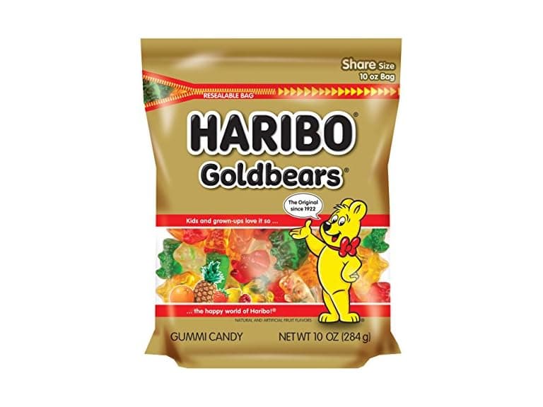 1PK HARIBO Gummi Candy, Original Goldbears, 10 OZ - Image 1
