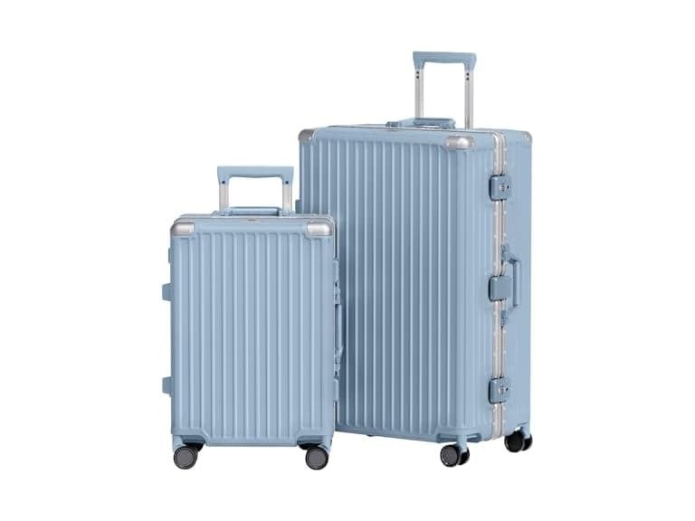 AnyZip W0893 Luggage AZ303 2pcs Blue - Image 1