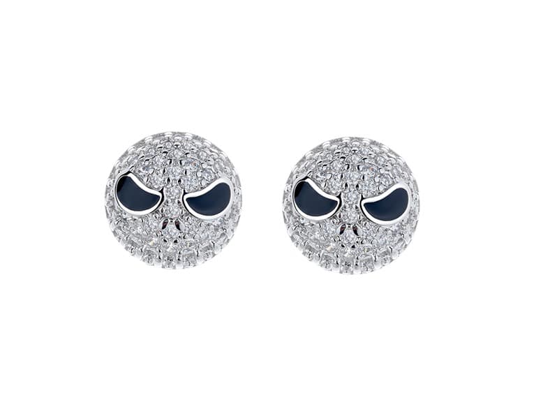Silver night before Christmas Earrings - Image 1