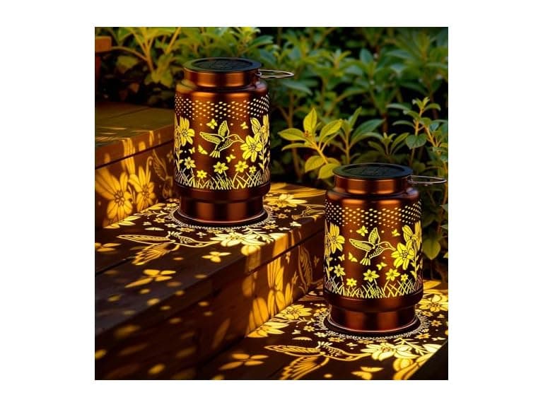 KagoLing Solar Lanterns Hummingbird 2PC