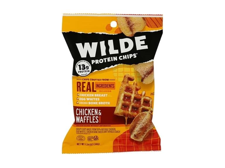 Wilde Snacks, Chicken & Waffles Protein Chips, 1.34 oz. - Image 1
