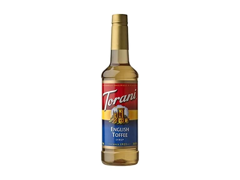 Torani English Toffee Syrup, 25.4oz - Image 1