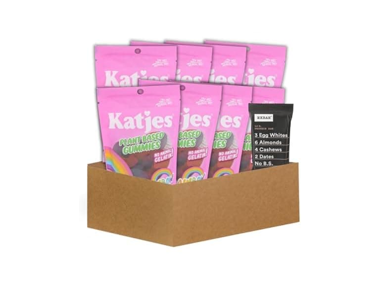 9 Item Set- Katjes Gummies Rainbow & RXBAR Sea Salt - Image 1