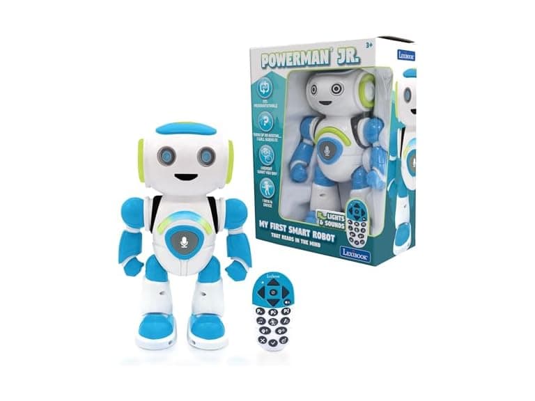 LEXiBOOK Powerman Jr. Smart Interactive Toy Robot (Open Box) - Image 1