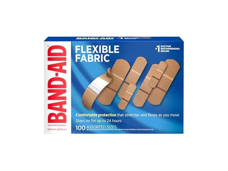 Band-Aid Flexible Fabric Bandages 100ct - Image 1