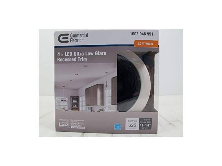 Commercial Electric 4 in. 3000K Soft White Integrated LED