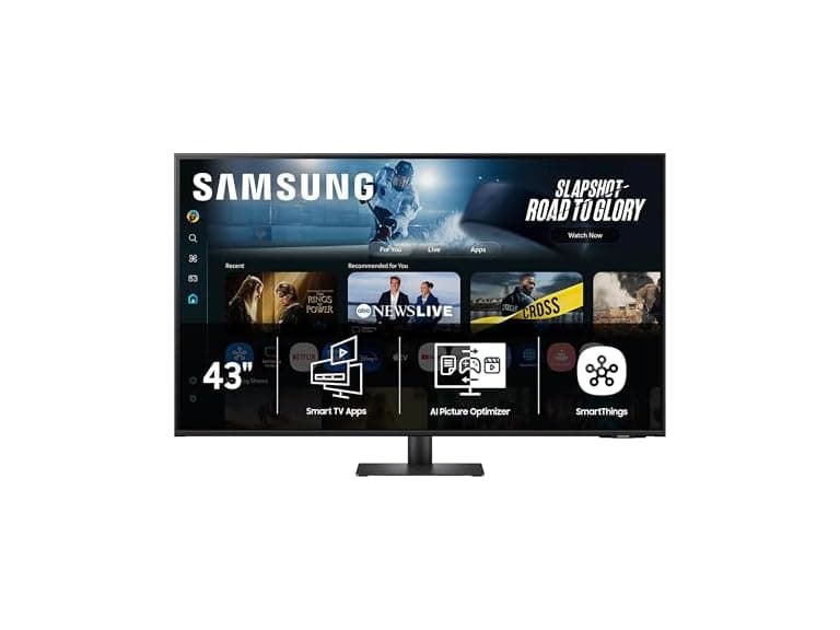 (NEW) Samsung 43" 4K UHD M70F Smart Monitor - Image 1