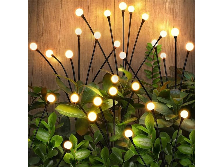 4-PK Firefly Lights with Flexible Wires White - Image 1