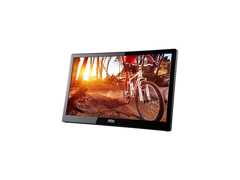 AOC E1659FWU-RB 16 AOC e1659Fwu 16-Inch Ultra Slim Po