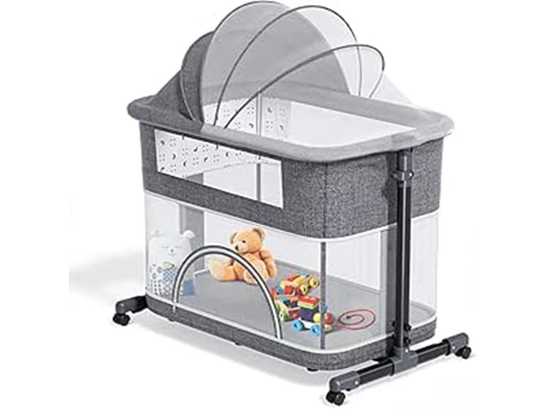 3-in-1 Baby Bassinet Bedside Crib - Image 1