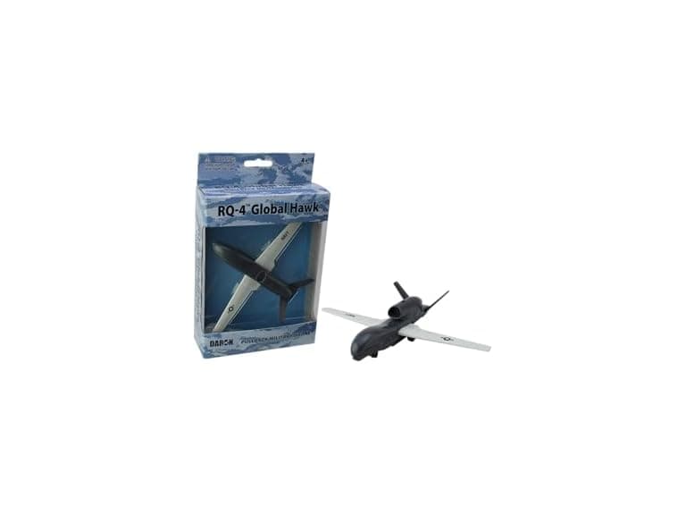 RQ-4 Global Hawk Military Drone Diecast - Image 1