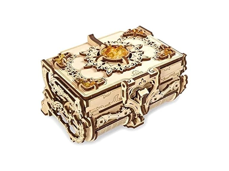 UGEARS Amber Box 3D Wooden Puzzle Wooden - Image 1