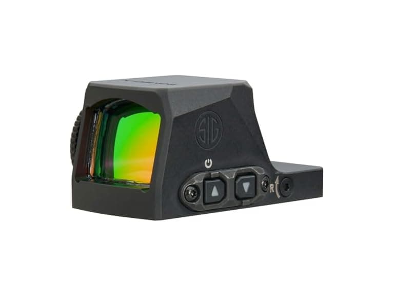 SIG SAUER Romeo-X Enclosed PRO Pistol-Mounted Reflex Sight | Rugged Durable Aluminum Lightweight Waterproof Miniature MOTAC Sight with 15 Illumination Settings, 3 MOA Red Dot - Black (Open Box) - Image 1