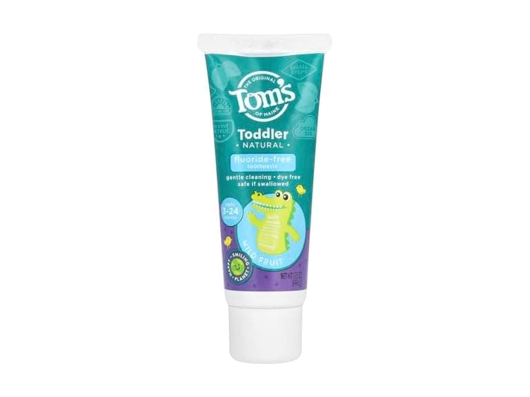 Tom's of Maine Fluoride-Free Toothpaste, Mild Fruit - Image 1