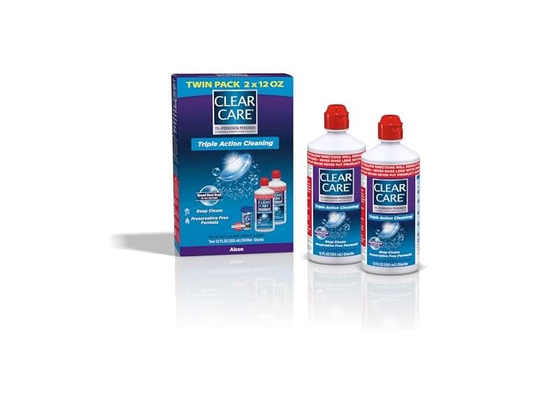 (2PK) Clear Care Cleaning & Disinfecting Solution - Image 1