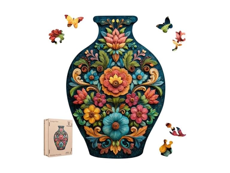 Ixfyloop Flower Wooden Puzzle 199Pcs - Image 1