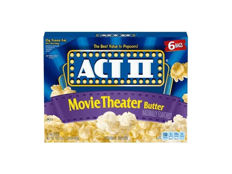 1ct ACT II Movie Theater Butter Popcorn - Image 1