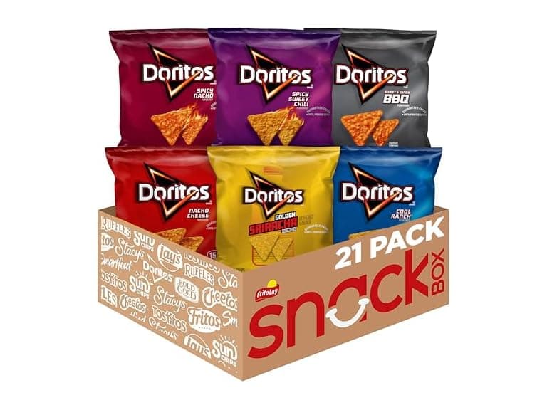 21PK Doritos Flavored Tortilla Chips Variety - Image 1