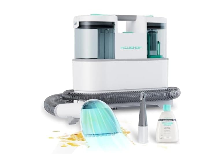 HAUSHOF Portable Carpet Cleaner Pink - Image 1