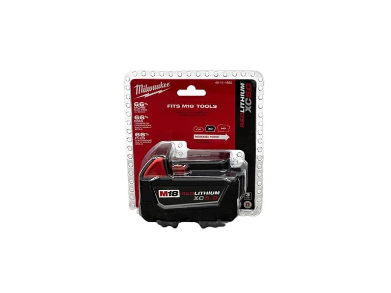 Milwaukee 48-11-1850 M18 XC5.0Ah Battery 2 Pack - Image 1