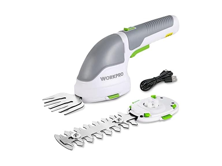 WORKPRO 2-in-1 Grass Shear White - Image 1