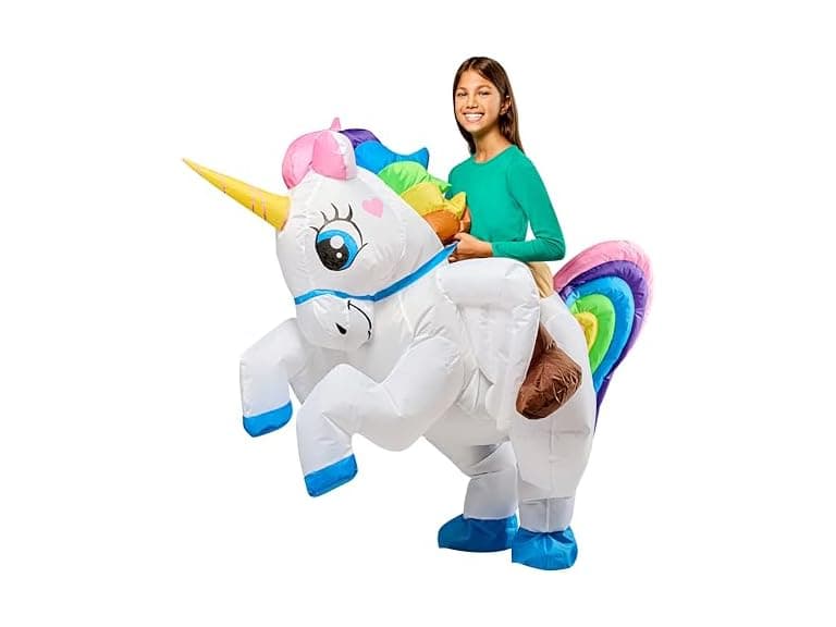 Rubies Inflatable Unicorn Costume (Open Box) - Image 1