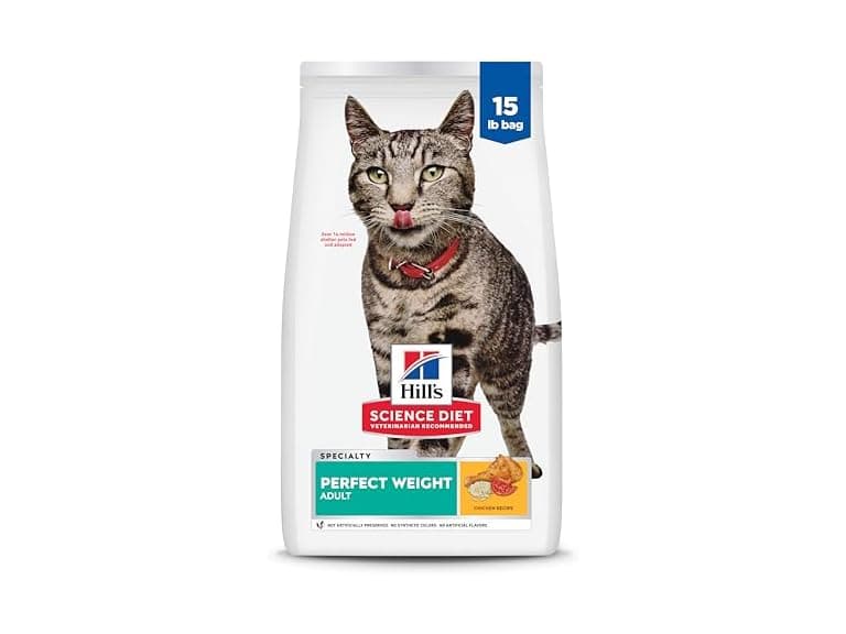 Hill's Science Diet Adult Perfect Weight Cat Food 15 lb. - Image 1